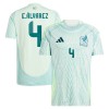 Maillot de Supporter Mexique Edson Alvarez 4 Extérieur 2024 Pour Homme